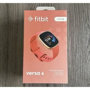 Fitbit Versa 4 Fitness Smartwatch Copper Rose